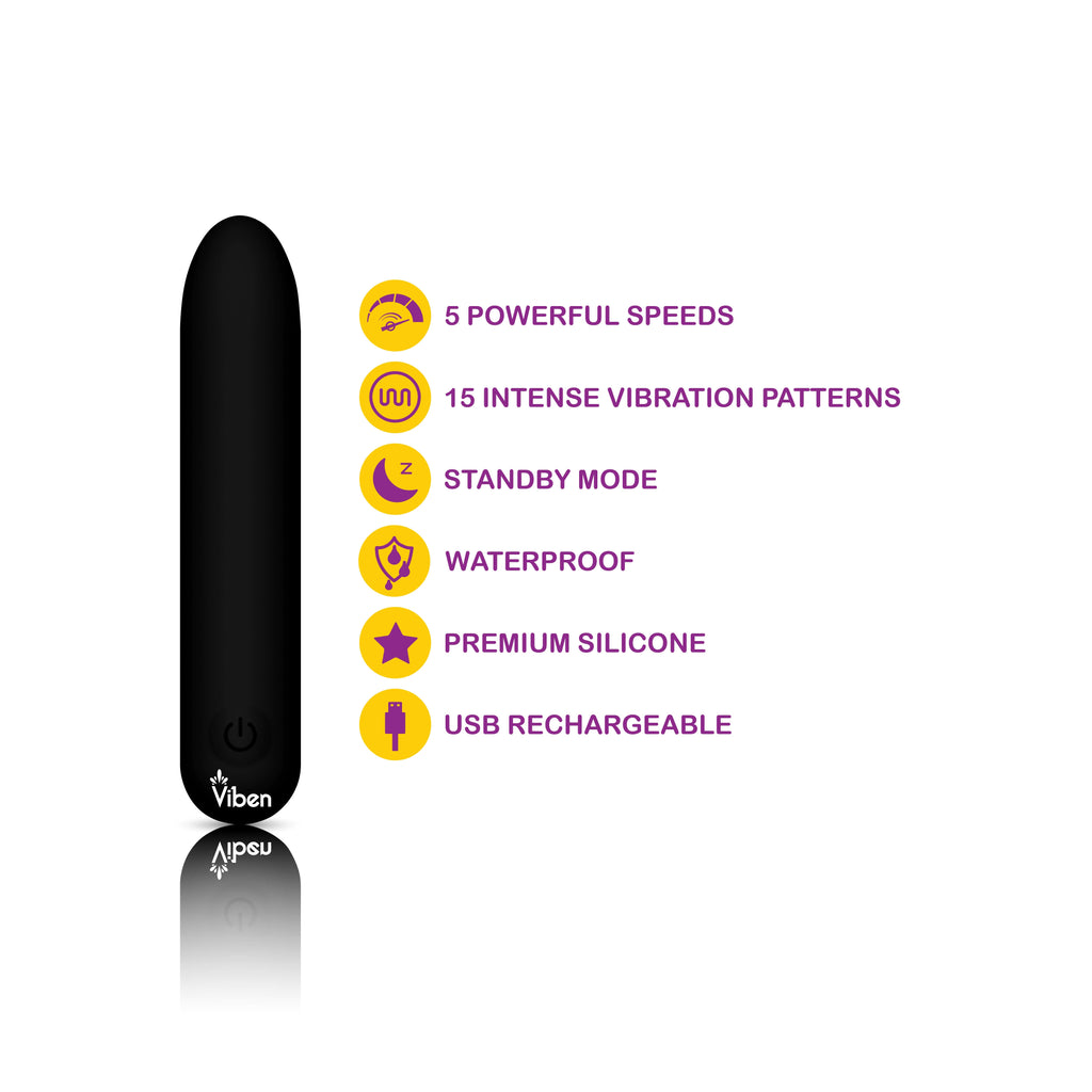 Bombshell Flexible Bullet - Black