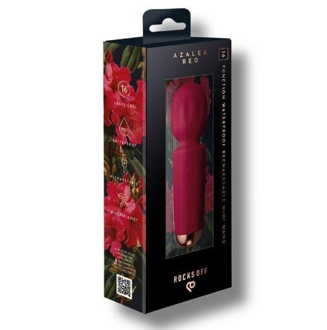 Azalea Red Rechargeable Mini Wand