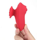 Sola 10 Function Silicone Thumping Massager Red