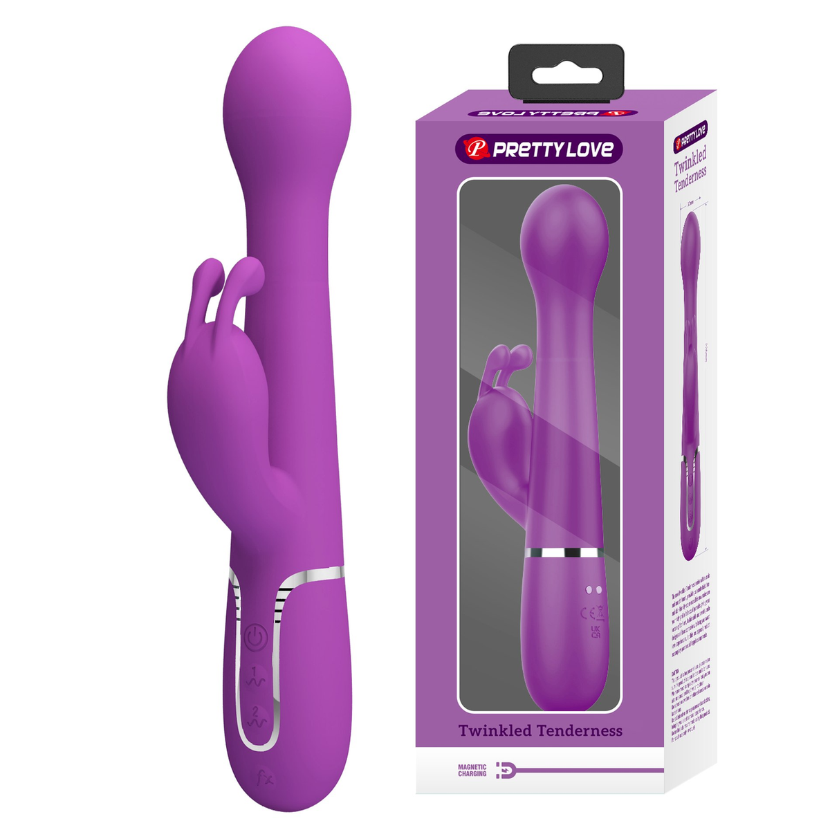 Pretty Love Twinkled Tenderness Dejon Thrusting Rabbit - Fuchsia