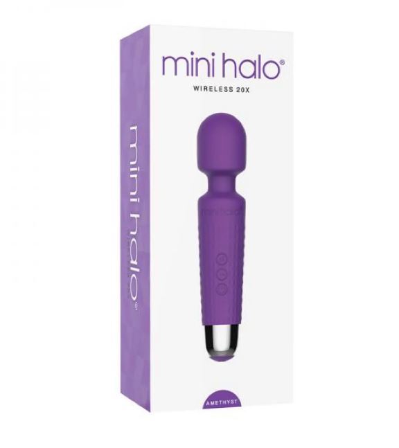 Mini Halo Amethyst