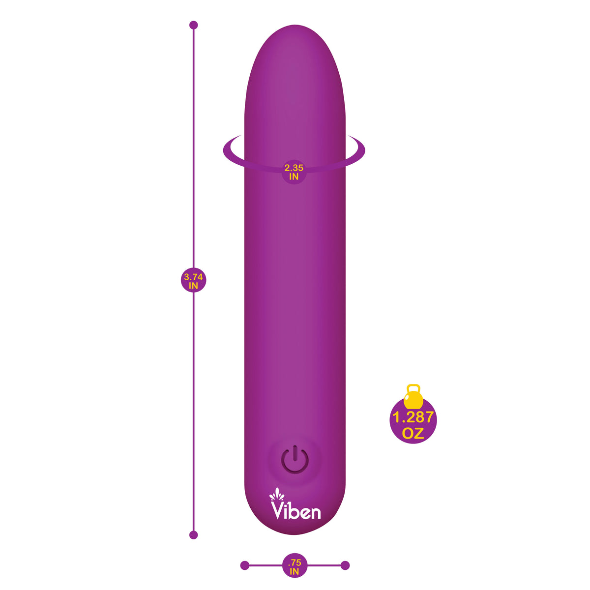 Bombshell Flexible Bullet - Berry