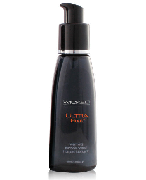Wicked Sensual Care Ultra Heat Warming Sensation Silicone Based Lubricant - 2 oz