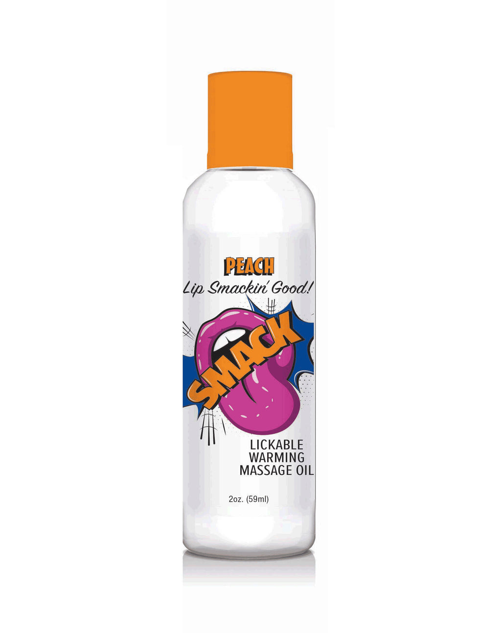 Smack Warming and Lickable Massage Oil - Passion Fruit 2 Oz