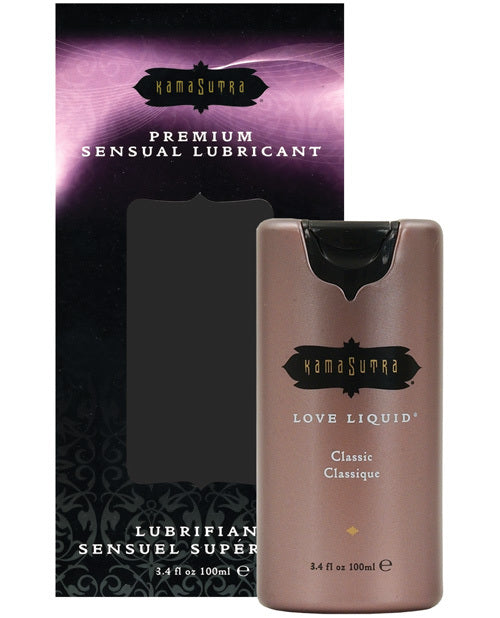 Kama Sutra Love Liquid Classic Water Based Lube - 3.4 oz