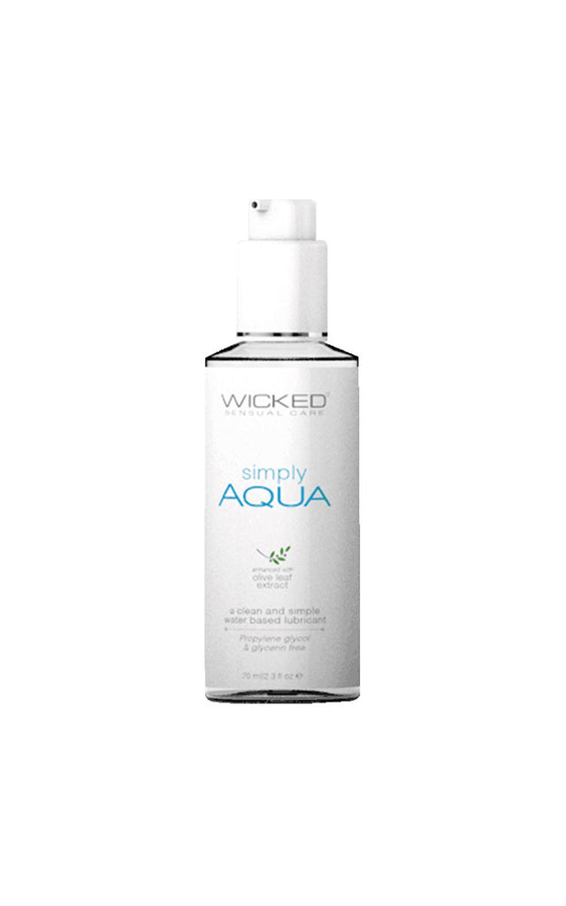 Simply Aqua Fragrance Free Lubricant - 2.3 Fl. Oz.