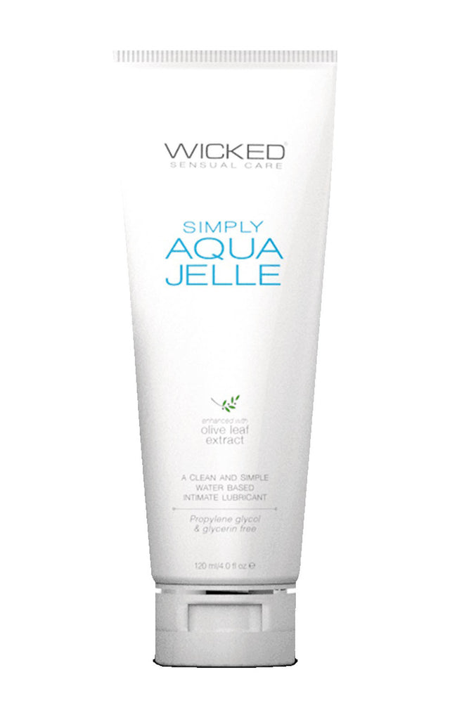 Simply Aqua Jelle Fragrance Free Lubricant - 4 Fl. Oz.