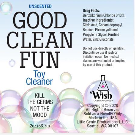Good clean fun 1oz unscented fishbowl 36pcs