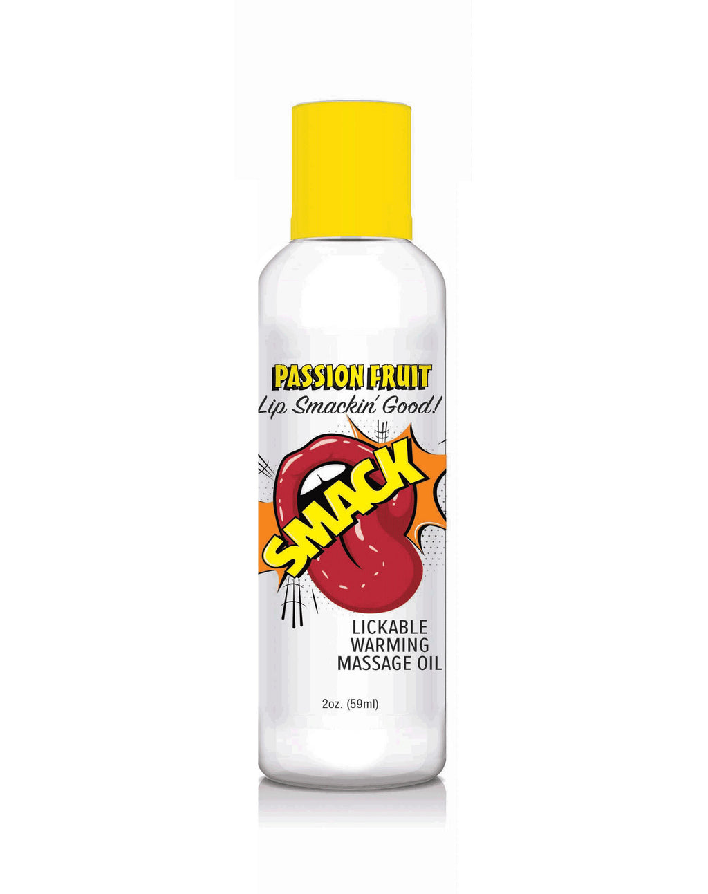 Smack Warming and Lickable Massage Oil - Cherry 2 Oz