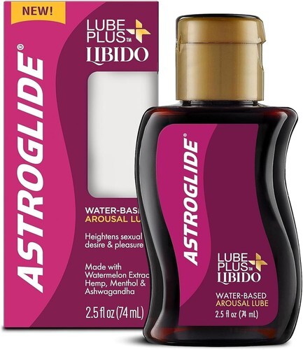 Astroglide lube plus libido 2.5 oz