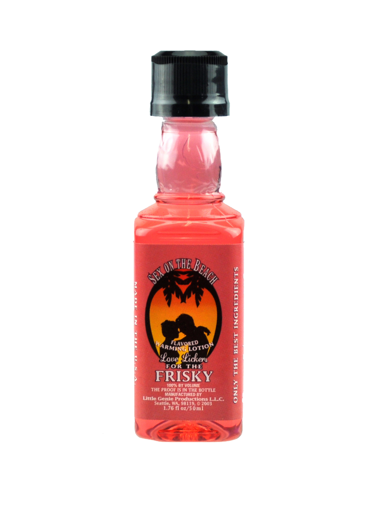 Love Lickers Massage Oil - Sex on the Beach - 1.76 Fl. Oz.