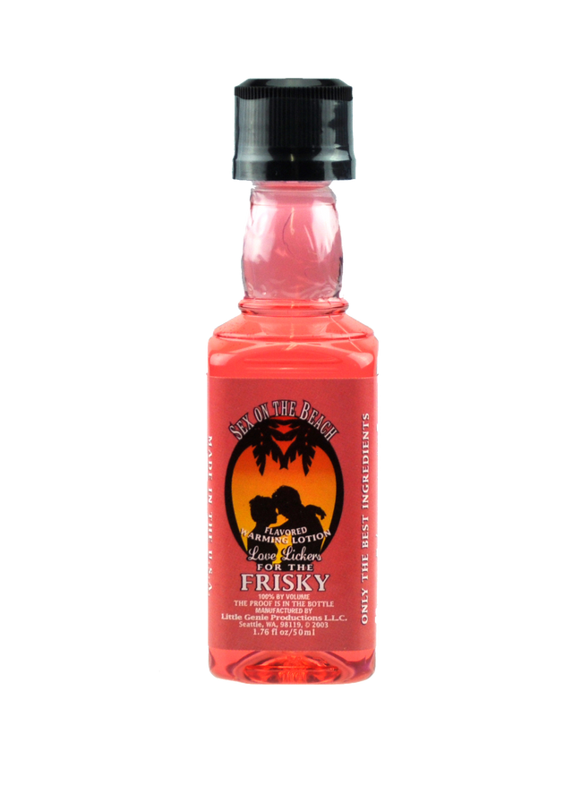 Love Lickers Massage Oil - Sex on the Beach - 1.76 Fl. Oz.