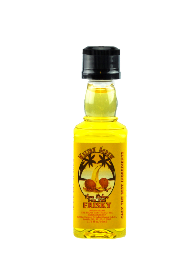 Love Lickers Massage Oil - Malibu Screw - 1.76 Fl. Oz.