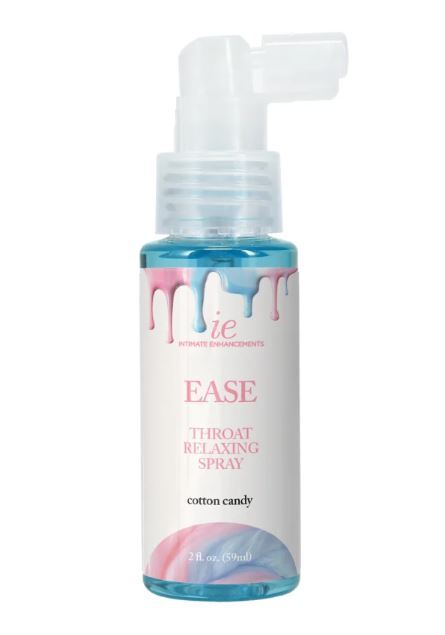 Intimate enhancements ease throat relaxing spray cotton candy 2oz