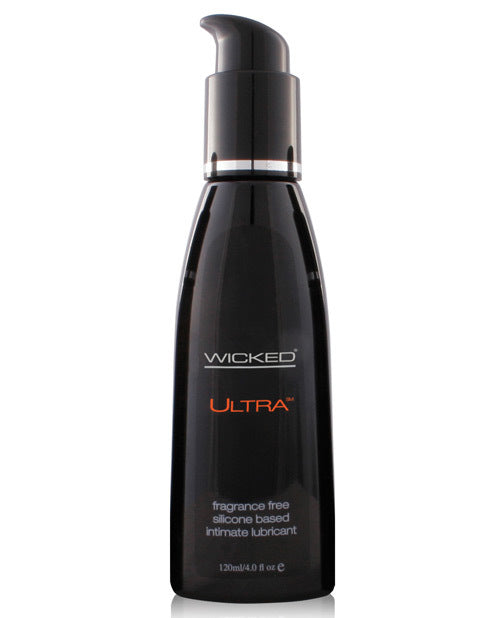 Wicked Sensual Care Ultra Silicone Based Lubricant - 4 oz Fragrance Free