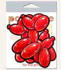 Red ballon animal breast pasties