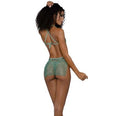 Dreamgirl shine bright sultry mini w/thong l/xl