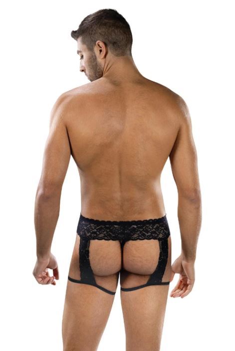 Midnight stride garters black