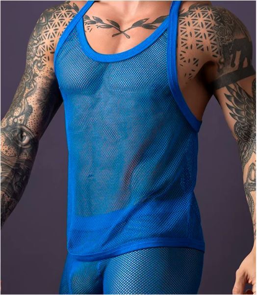 Fishnet 2.0 tank top l