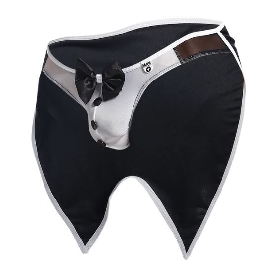 Mob buttler costume black large